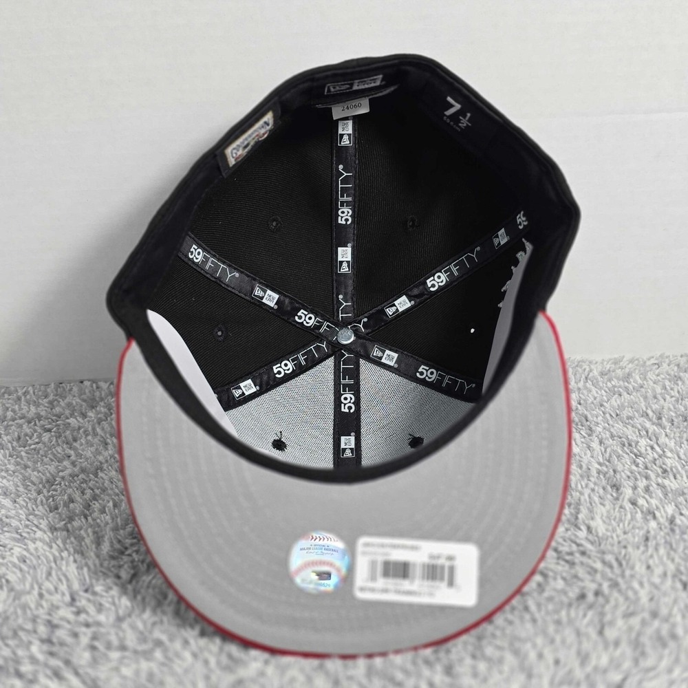 New Era 59FIFTY Boston Red Sox Spring Training Side Patch 7 1/2 Fitted Cap Hat - Picture 7 of 11